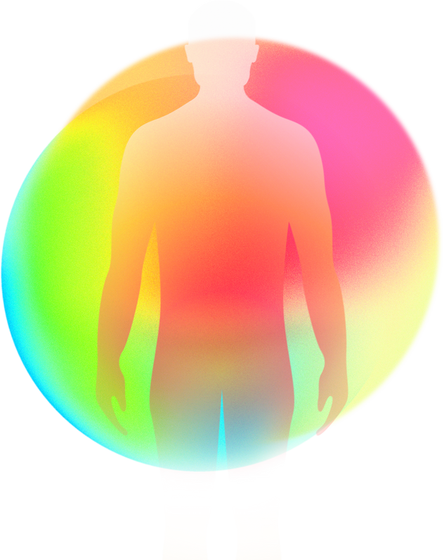 Gradient Human Aura